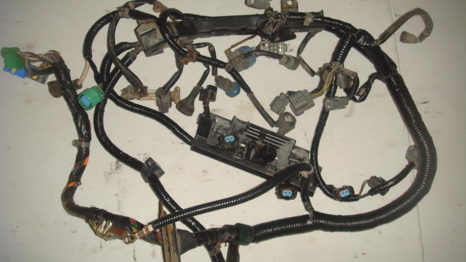 1999-2000 honda civic si engine wiring harness obd2b 5  