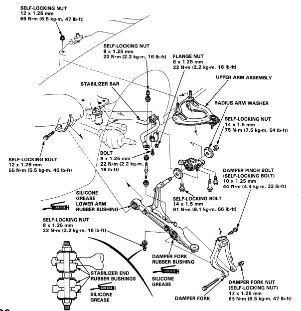 Honda Civic Suspension Diagram - Hanenhuusholli